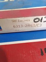 საკისარი 6313-2RS1/C3 — ღრმა ღარიანი ბურთულიანი, 65×140×33 მმ - Image 3