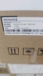 სიხშირული ინვერტორი Inovance MD290, 7.5 კვტ, 220 V, 3 ფაზა - Image 3